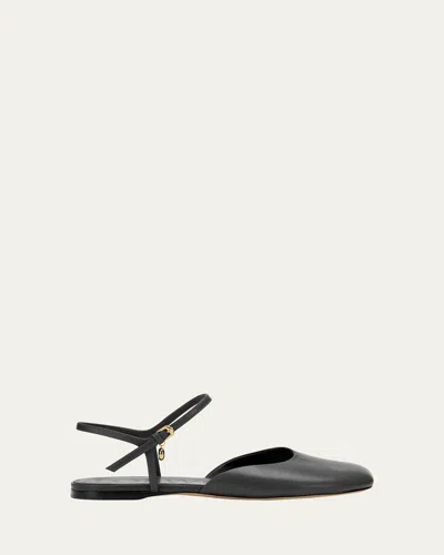 Loewe Toy Ankle-strap Ballerina Flats