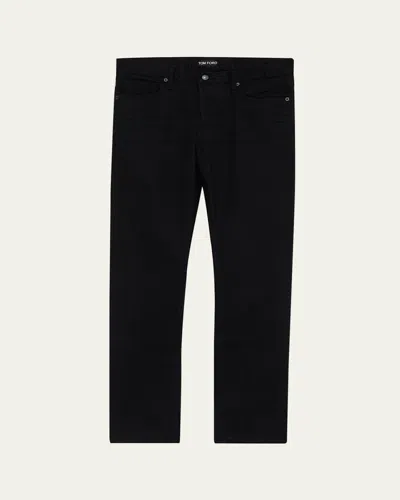 Tom Ford Men's Stretch Denim Straight-fit Jeans