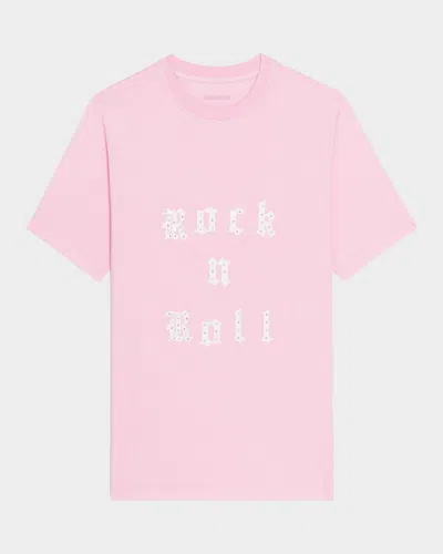 Zadig & Voltaire Edwin Embellished Rock'n'roll T-shirt