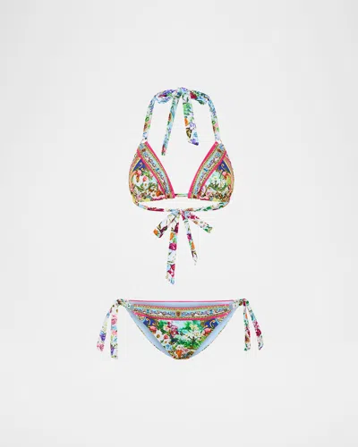 Camilla Spirit Of Santa Maria Soft Tie Triangle Two-piece Swimsuit