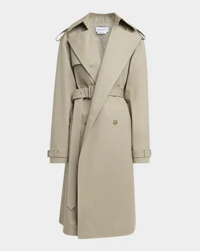 Alexander Mcqueen Mcqueen Belted Trench Coat