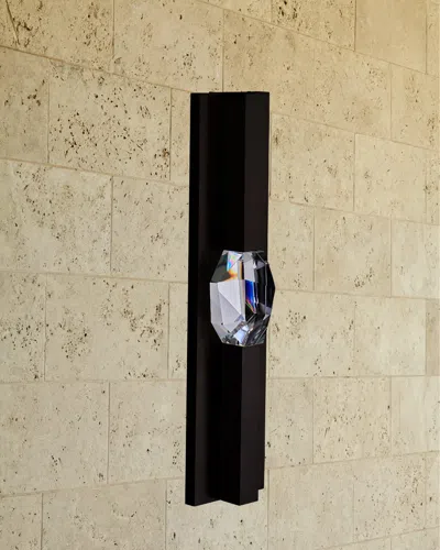 Allegri Crystal By Kalco Lighting Nodo Esterno 24" Outdoor Led Wall Sconce