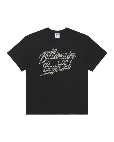 Billionaire Boys Club Sign Tee In Black