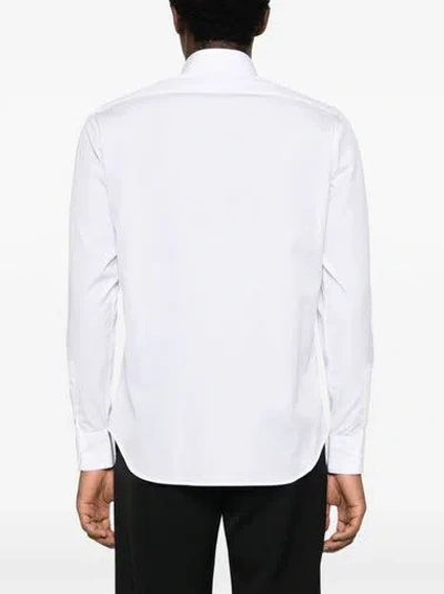 Aspesi Popeline Sedici Shirt With Breast-pocket In White