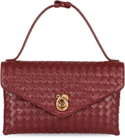 Bottega Veneta Knot Lock Leather Crossbody Bag