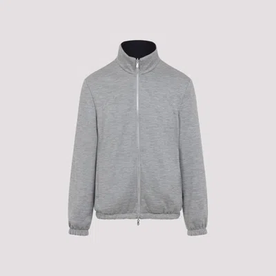 Brunello Cucinelli Water-resistant Long-sleeve Jacket In Black