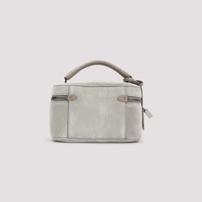 Brunello Cucinelli Suede Leather Pouch