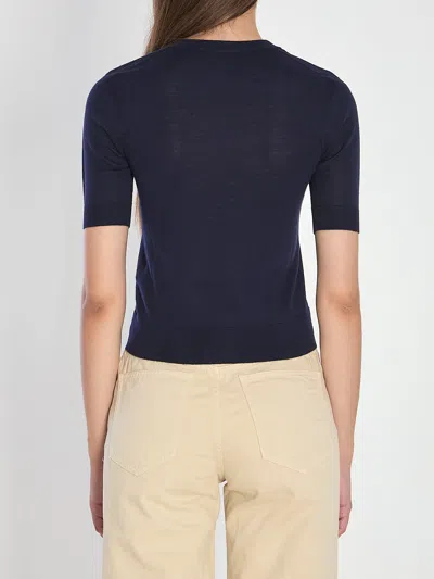 Celine Triomphe Navy Polo