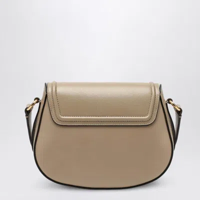 Chloé Saddle Horse Medal Bag In Hammered Pink Leather