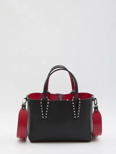 Christian Louboutin Studded Grained Leather Tote Bag