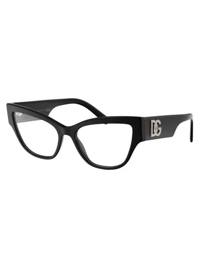 Dolce & Gabbana Black Acetate Glasses