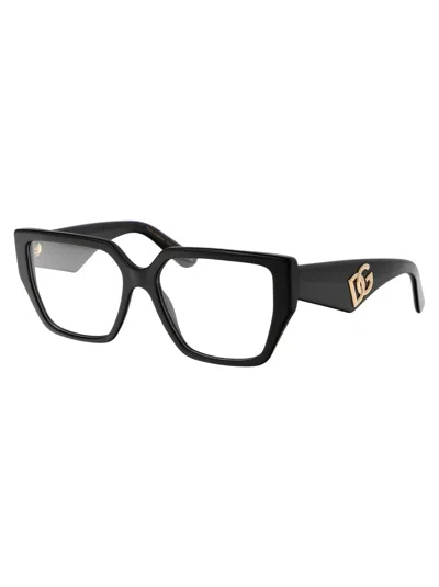 Dolce & Gabbana Black Acetate Glasses