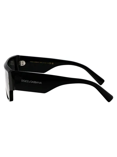 Dolce & Gabbana Black Acetate Sunglasses