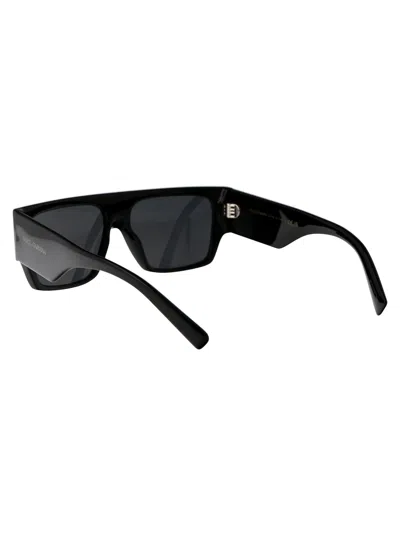 Dolce & Gabbana Black Acetate Sunglasses