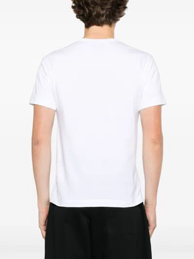 Comme Des Garçons Play Tshirt Emblem X Rhinestone Clothing