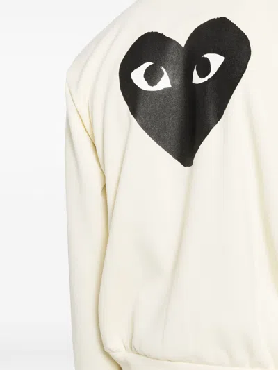 Comme Des Garçons Play Zipped Sweatshirt