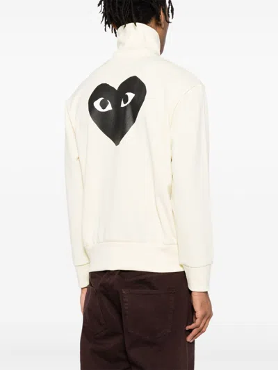 Comme Des Garçons Play Zipped Sweatshirt