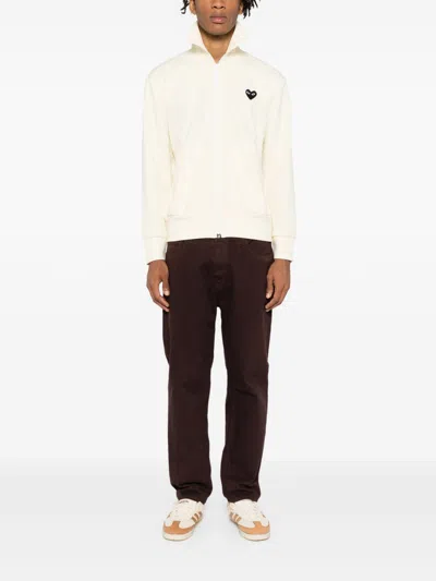 Comme Des Garçons Play Zipped Sweatshirt