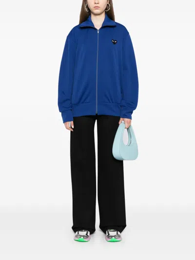 Comme Des Garçons Play Zip Sweatshirt