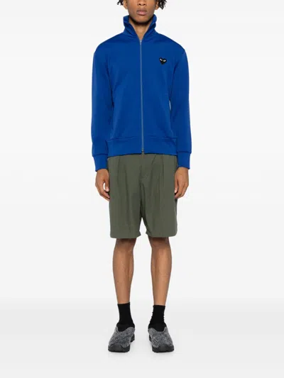 Comme Des Garçons Play Zip Sweatshirt