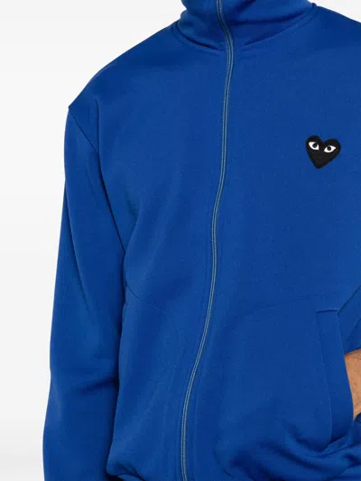 Comme Des Garçons Play Zip Sweatshirt