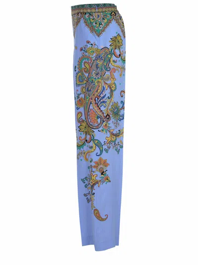 Etro Pants Made Of Silk.