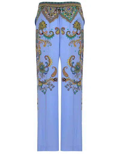 Etro Pants Made Of Silk.