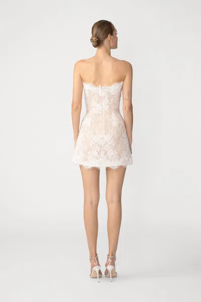 Sau Lee Sasha Lace Mini Dress