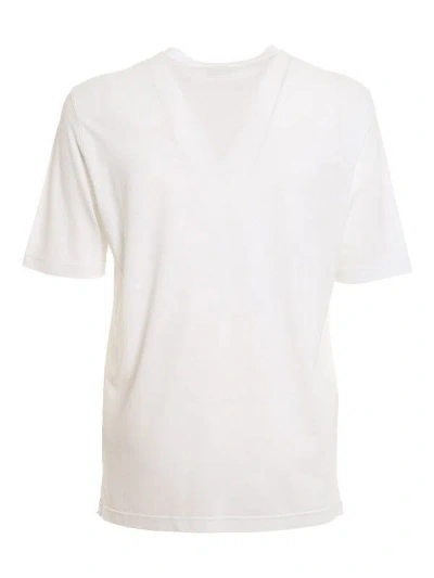 Filippo De Laurentiis Tshirt Ss In White