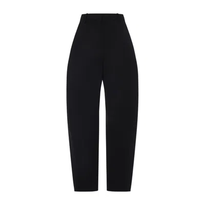 Givenchy Black Wool Tailored Pants In Black