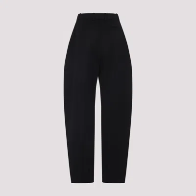 Givenchy Black Wool Tailored Pants In Black