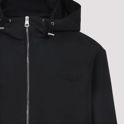 Givenchy Drawstring Hooded Windbreaker Jacket