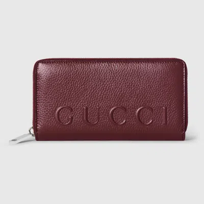 Gucci Zip Around Wallet With Logo