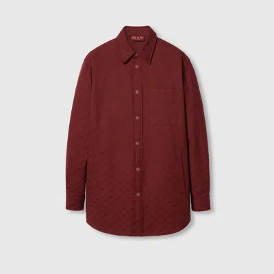 Gucci Gg Canvas Cotton-blend Shirt