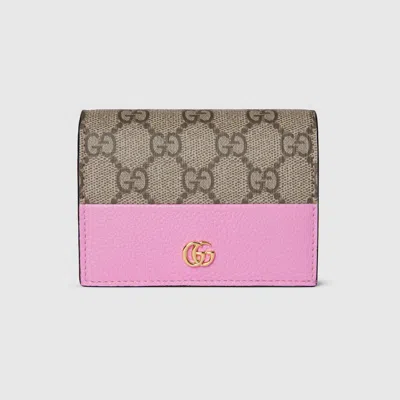 Gucci Bi-color Gg Marmont Small Wallet