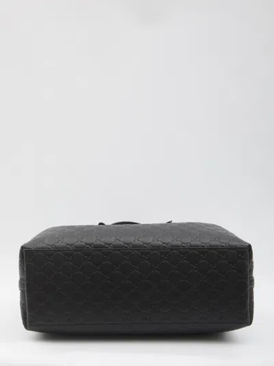 Gucci Women Gg Emblem Leather Shoulder Bag