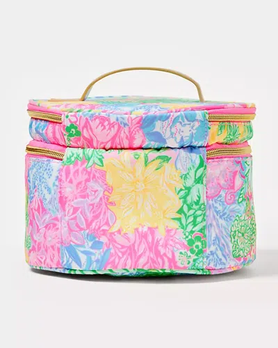 Lilly Pulitzer Round Cosmetics Case