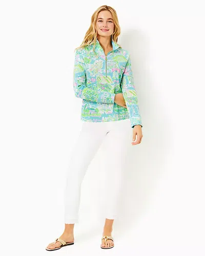Lilly Pulitzer Upf 50+ Skipper Popover In Green