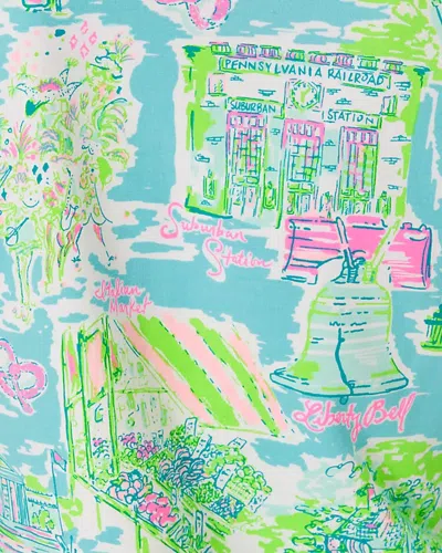 Lilly Pulitzer Upf 50+ Skipper Popover In Green