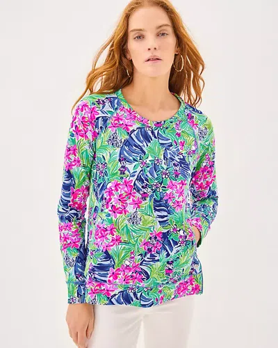 Lilly Pulitzer Beach Comber Pullover In Animal Print