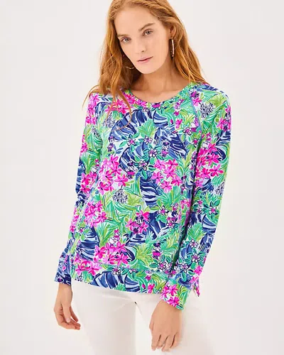 Lilly Pulitzer Beach Comber Pullover In Animal Print