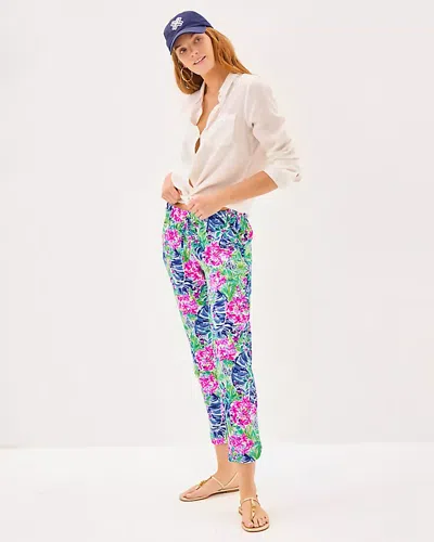 Lilly Pulitzer Emora Knit Pant In Animal Print
