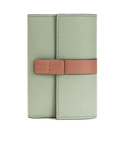 Loewe Small Vertical Wallet In Soft Grained Calfskin