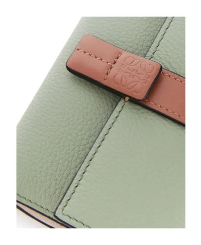 Loewe Small Vertical Wallet In Soft Grained Calfskin