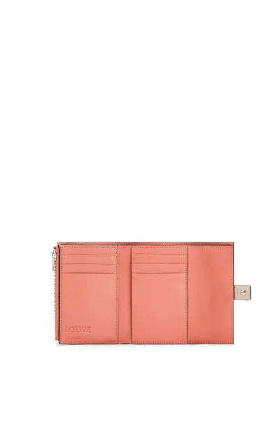 Loewe Small Vertical Wallet In Soft Grained Calfskin
