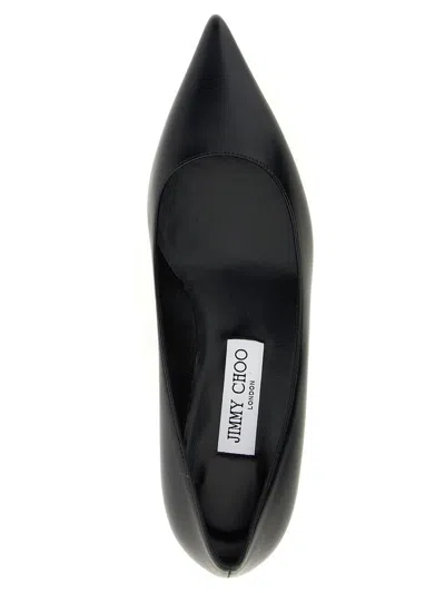Jimmy Choo Scarpe Con Tacco Amelia In Pelle Nera Donna