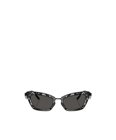 Dolce & Gabbana Cat-eye-sonnenbrille Mit Blumen