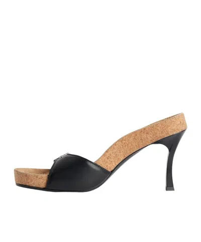 Balenciaga Scholl Collaboration Sandals Buckle Detail In Multi