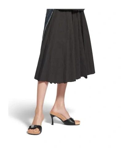 Balenciaga Scholl Collaboration Sandals Buckle Detail In Multi