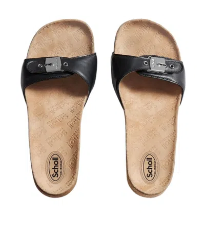 Balenciaga Scholl Collaboration Sandals Buckle Detail In Multi